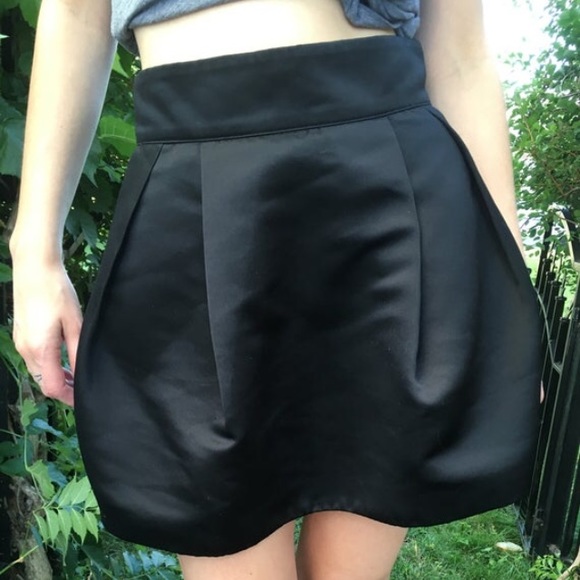 Dresses & Skirts - Black Satin Tulle Skirt